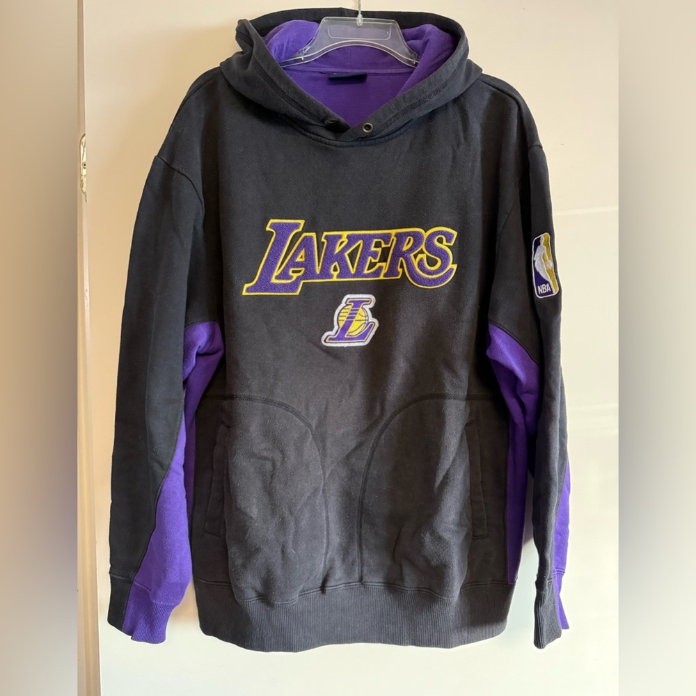 NBA Lakers Black and Purple Hoodie